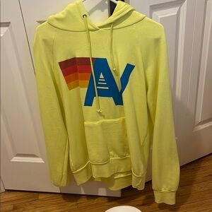 Aviator Nation yellow hoodie